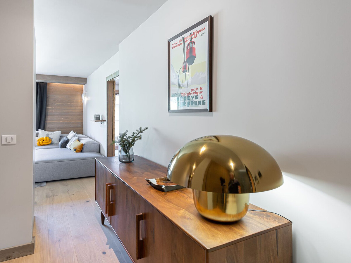 Appart 4 chambres Megève, balcon vallée et accès piscine - Photo 5