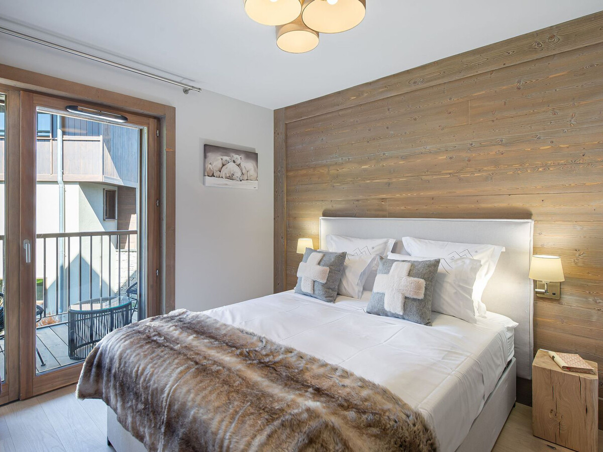 Appart 4 chambres Megève, balcon vallée et accès piscine - Photo 6