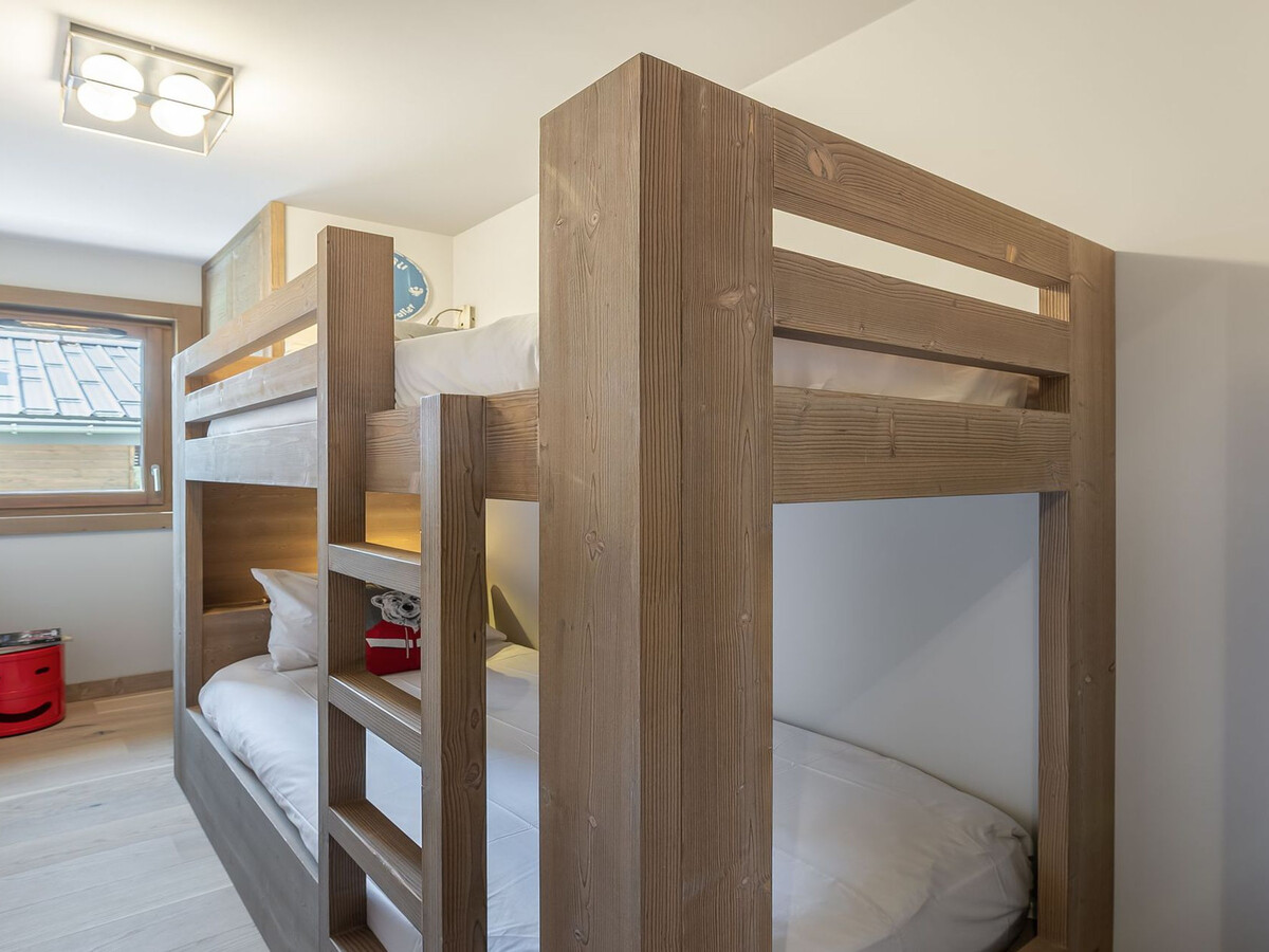 Appart 4 chambres Megève, balcon vallée et accès piscine - Photo 11