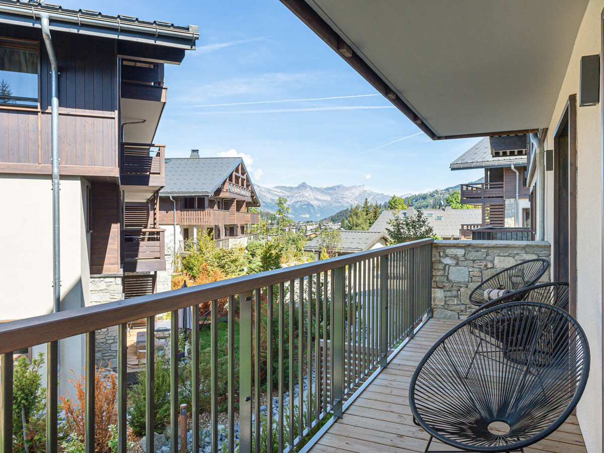 Appart 4 chambres Megève, balcon vallée et accès piscine - Photo 13
