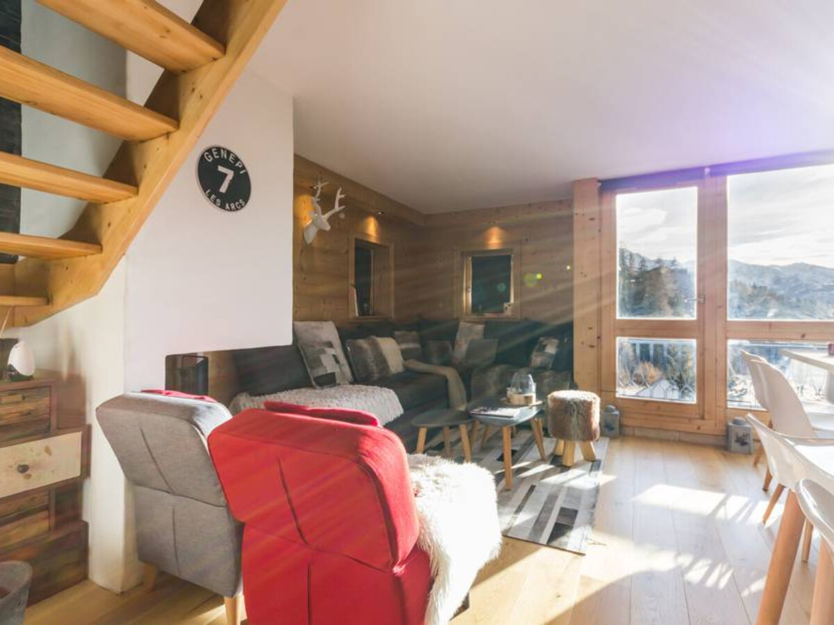Duplex 8 pers, balcon sud-ouest, 8e étage Les Arcs - Photo 2