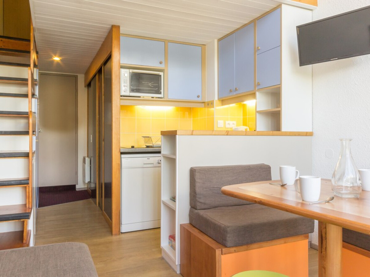 Studio mezzanine 5 pers. aux Arcs 1800, balcon vue dégagée - Photo 7
