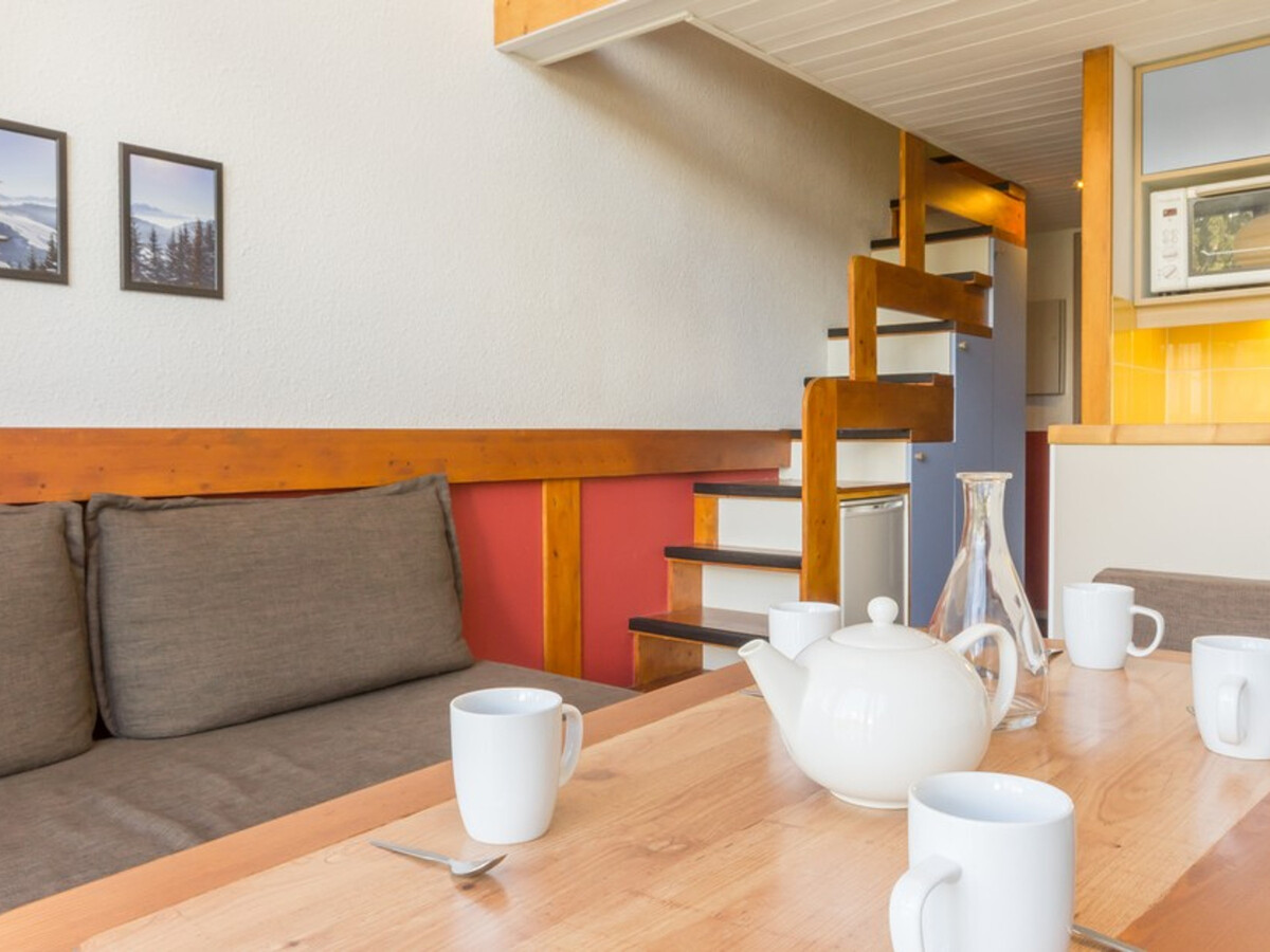 Studio mezzanine 5 pers. aux Arcs 1800, balcon vue dégagée - Photo 8