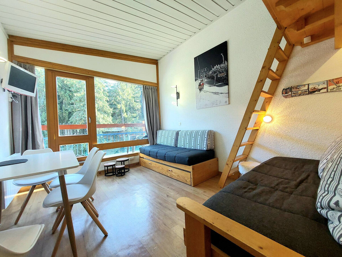 Studio cabine 25m² balcon sud aux Arcs 1800 - Photo 1