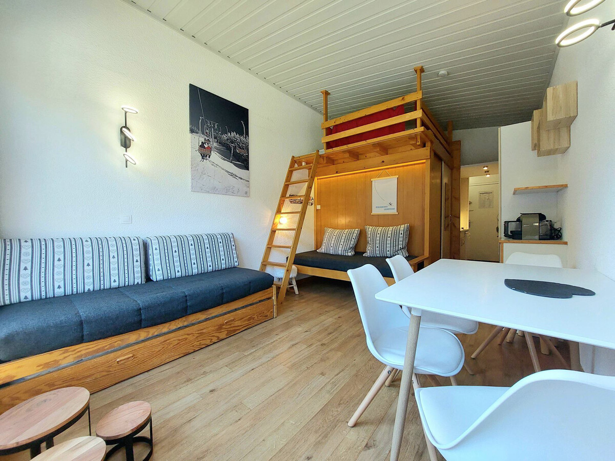 Studio cabine 25m² balcon sud aux Arcs 1800 - Photo 2