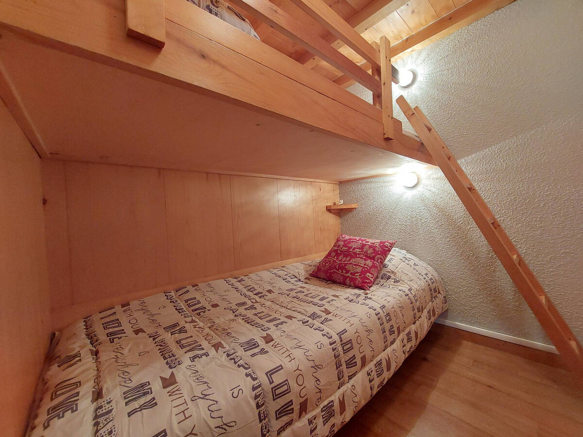 Studio cabine 25m² balcon sud aux Arcs 1800 - Photo 7