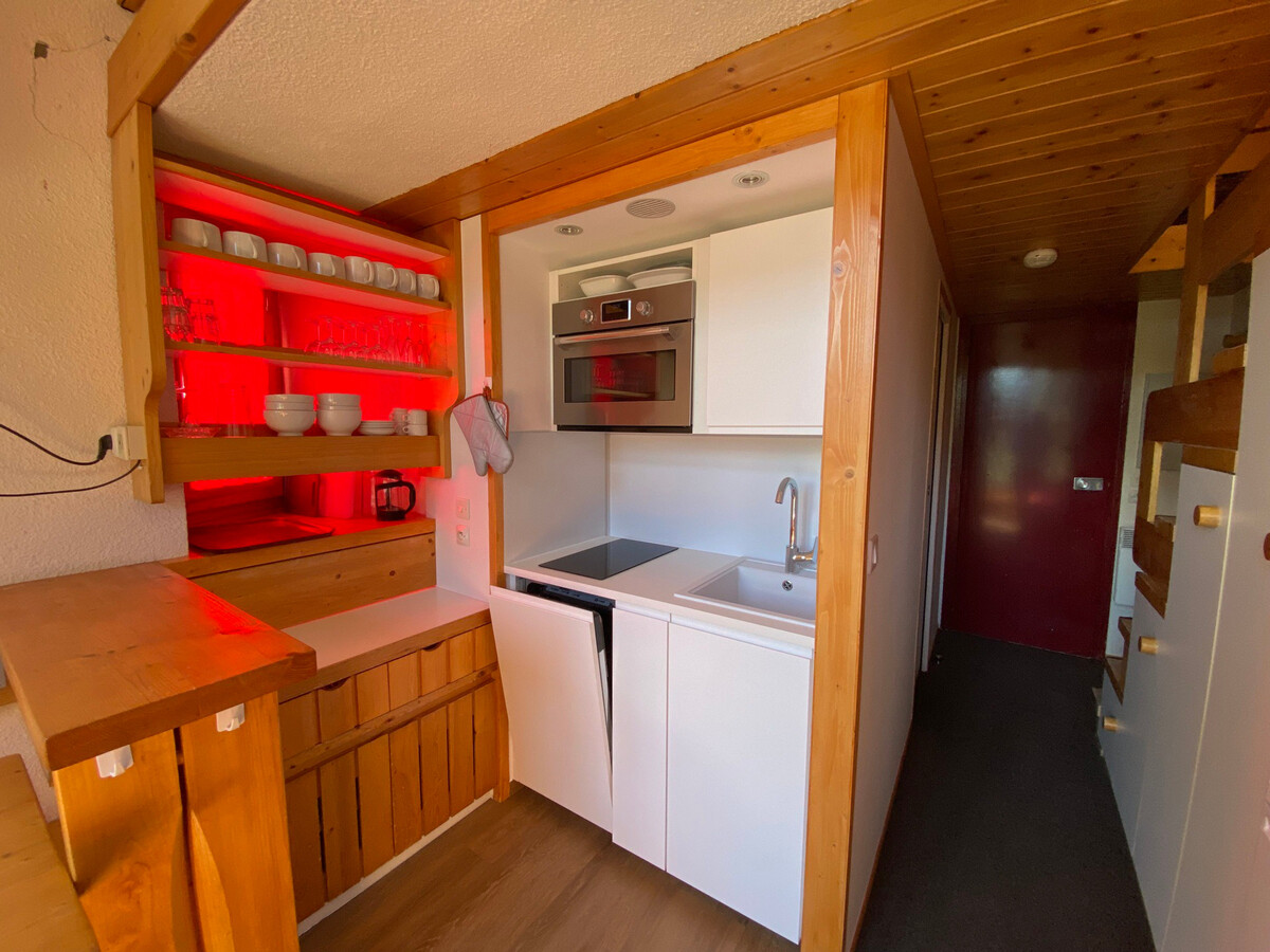 Studio mezzanine 4 pers. Les Arcs, vue vallée - Photo 1