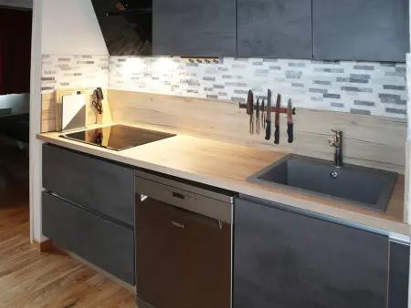 Appart 8 pers rénové aux Orres avec piscine, jacuzzi, sauna - Photo 6