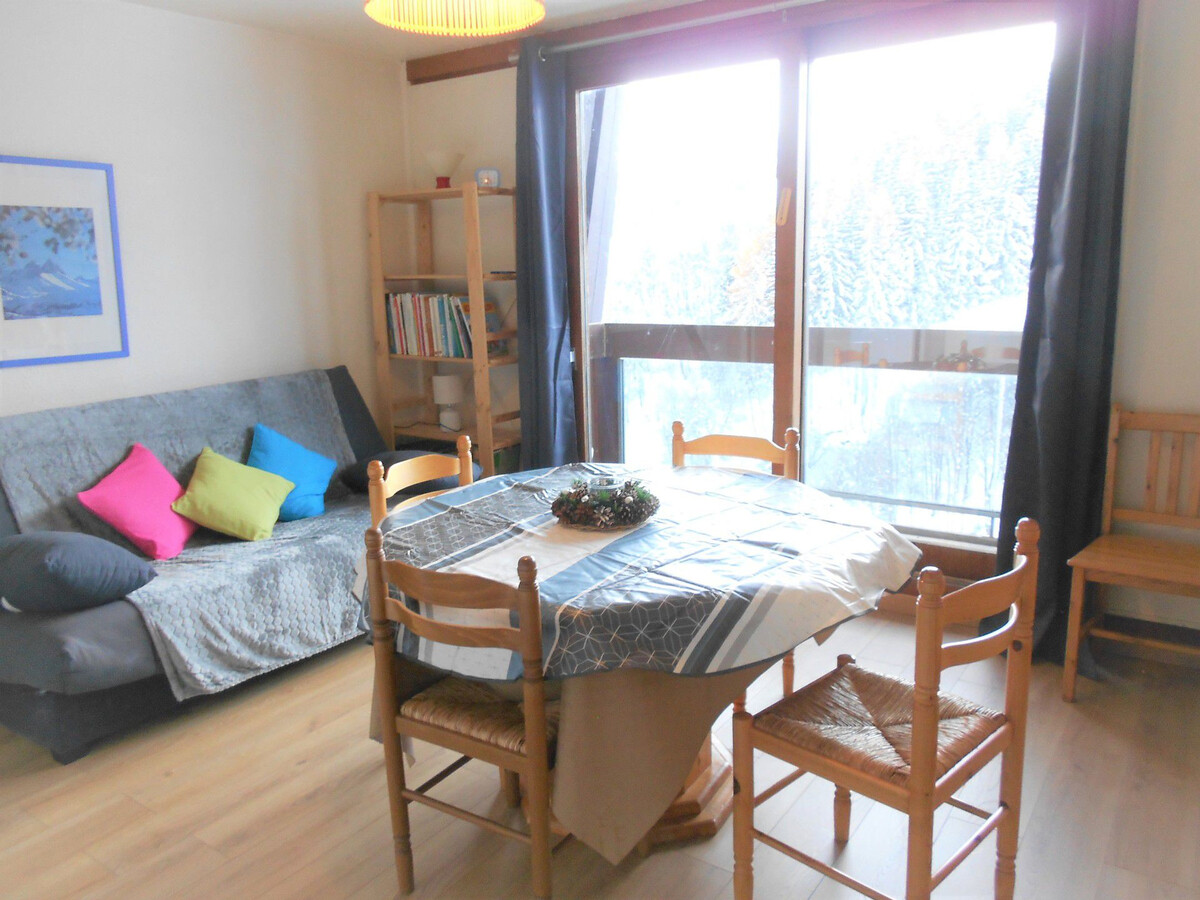 Appartement 3 pièces 16e étage, balcon sud, skis aux pieds - Photo 1