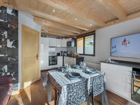 Duplex 4 pers. avec sauna privé aux pieds des pistes : photo 2