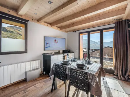 Duplex 4 pers. avec sauna privé aux pieds des pistes : photo 3