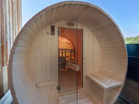 Duplex 4 pers. avec sauna privé aux pieds des pistes : photo 11