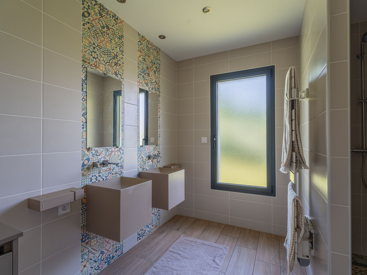 Villa contemporaine 14 pers., piscine chauffée et plancha - Photo 20