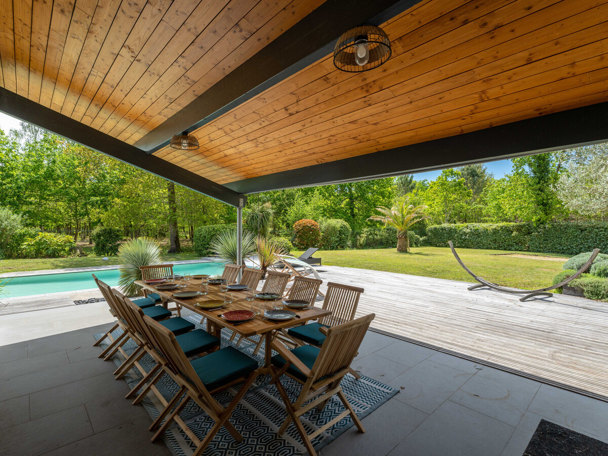 Villa contemporaine 14 pers., piscine chauffée et plancha - Photo 21