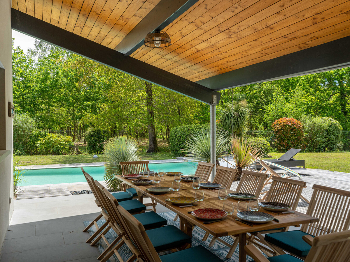 Villa contemporaine 14 pers., piscine chauffée et plancha - Photo 22