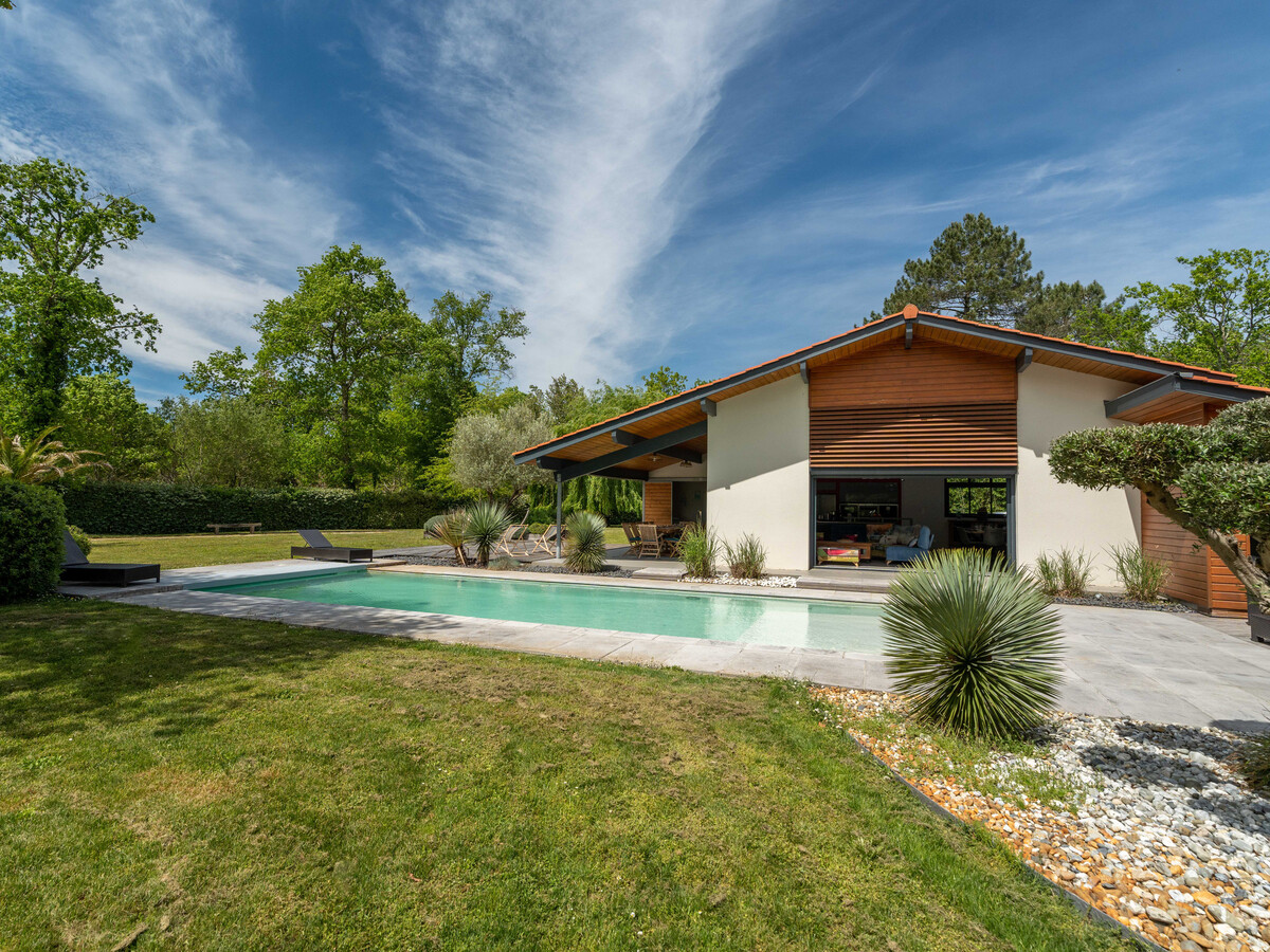 Villa contemporaine 14 pers., piscine chauffée et plancha - Photo 25