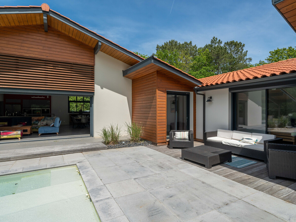 Villa contemporaine 14 pers., piscine chauffée et plancha - Photo 26