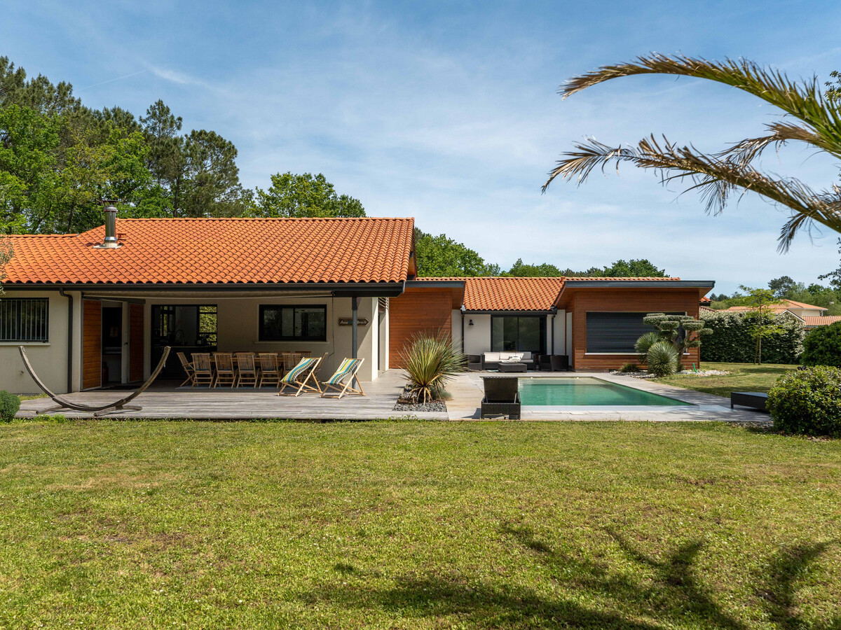 Villa contemporaine 14 pers., piscine chauffée et plancha - Photo 28