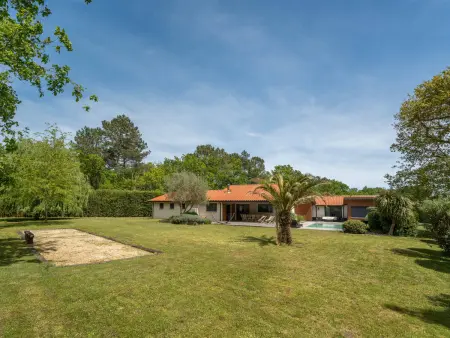 Villa contemporaine 14 pers., piscine chauffée et plancha : photo 29