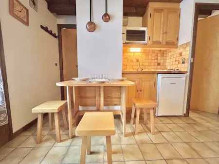 Studio Cabine 4 Pers. - Balcon, Parking, 100m Pistes : photo 4