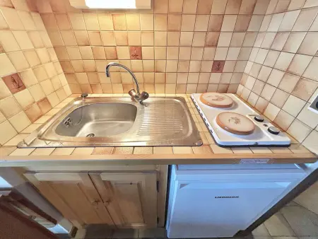 Studio Cabine 4 Pers. - Balcon, Parking, 100m Pistes : photo 9
