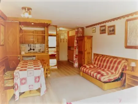 Location appartement à Tignes, Studio 5 pers Tignes, balcon sud, animaux admis