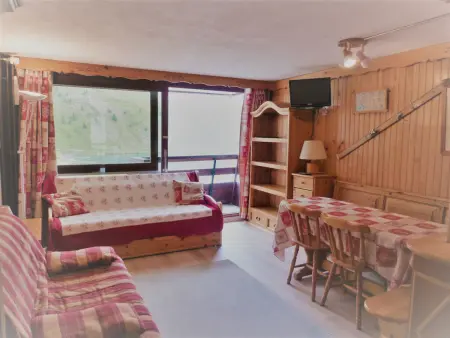 Studio 5 pers Tignes, balcon sud, vue lac : photo 2