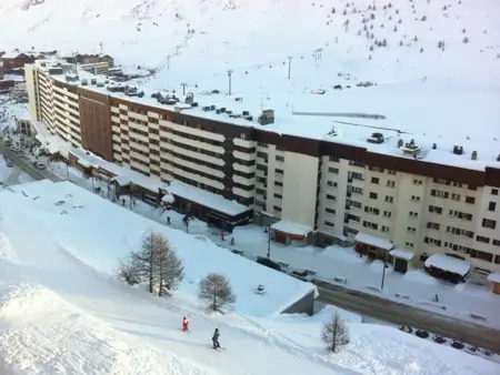 Studio 5 pers Tignes, balcon sud, vue lac : photo 18