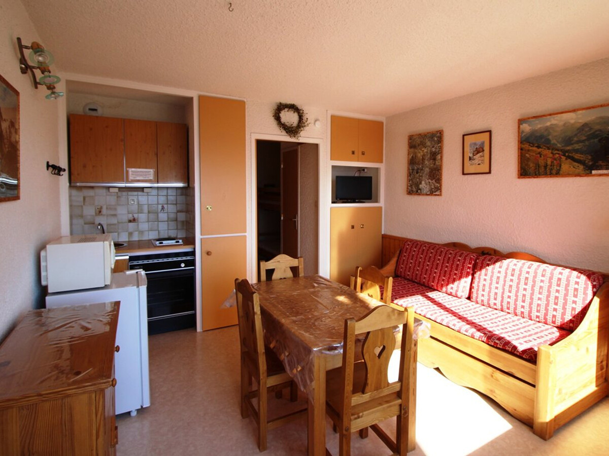 Studio 4 pers avec balcon, vue Ecrins, 300m pistes - Photo 3