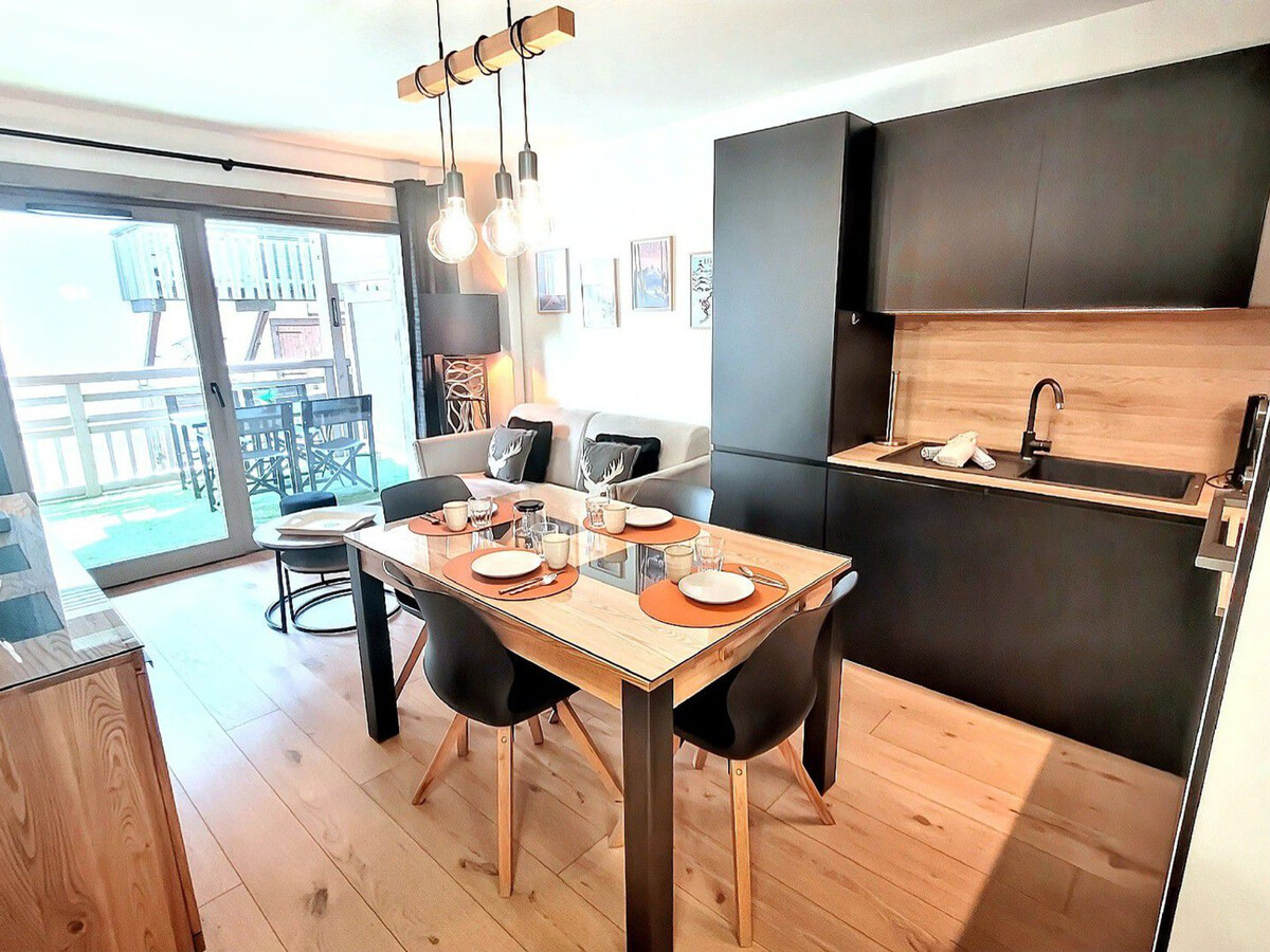 Appartement 4 pers centre Les Gets, terrasse, garage - Photo 1