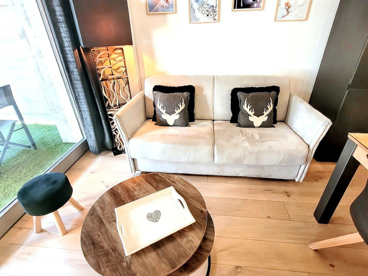 Appartement 4 pers centre Les Gets, terrasse, garage - Photo 2