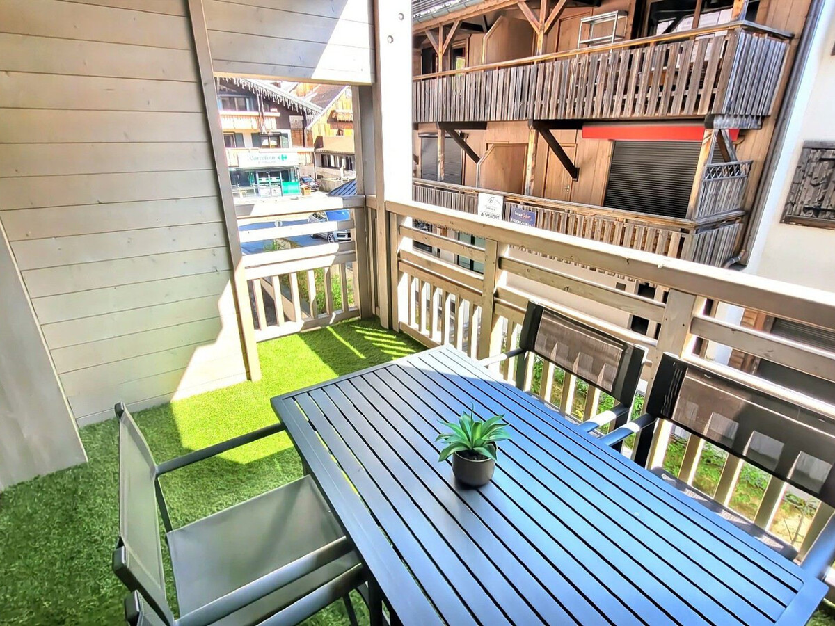 Appartement 4 pers centre Les Gets, terrasse, garage - Photo 13