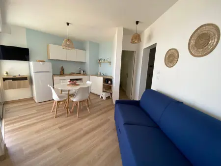 Studio vue mer avec parking, plage devant - Barcarès : photo 2