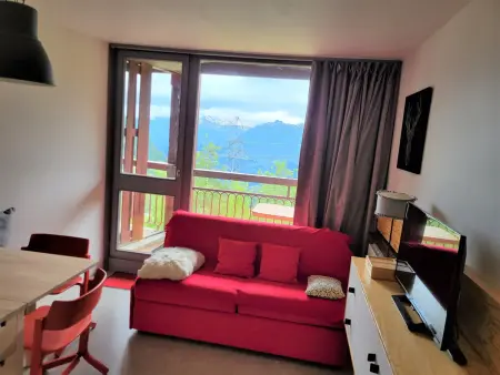 Studio rénové 5 pers. avec balcon et vue Mont Blanc, Les Arcs : photo 2