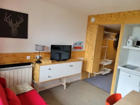 Studio rénové 5 pers. avec balcon et vue Mont Blanc, Les Arcs : photo 4