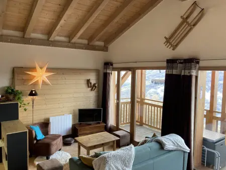 Location appartement à La Plagne Tarentaise, Appartement 3 pièces cosy avec piscine et parking à La Plagne