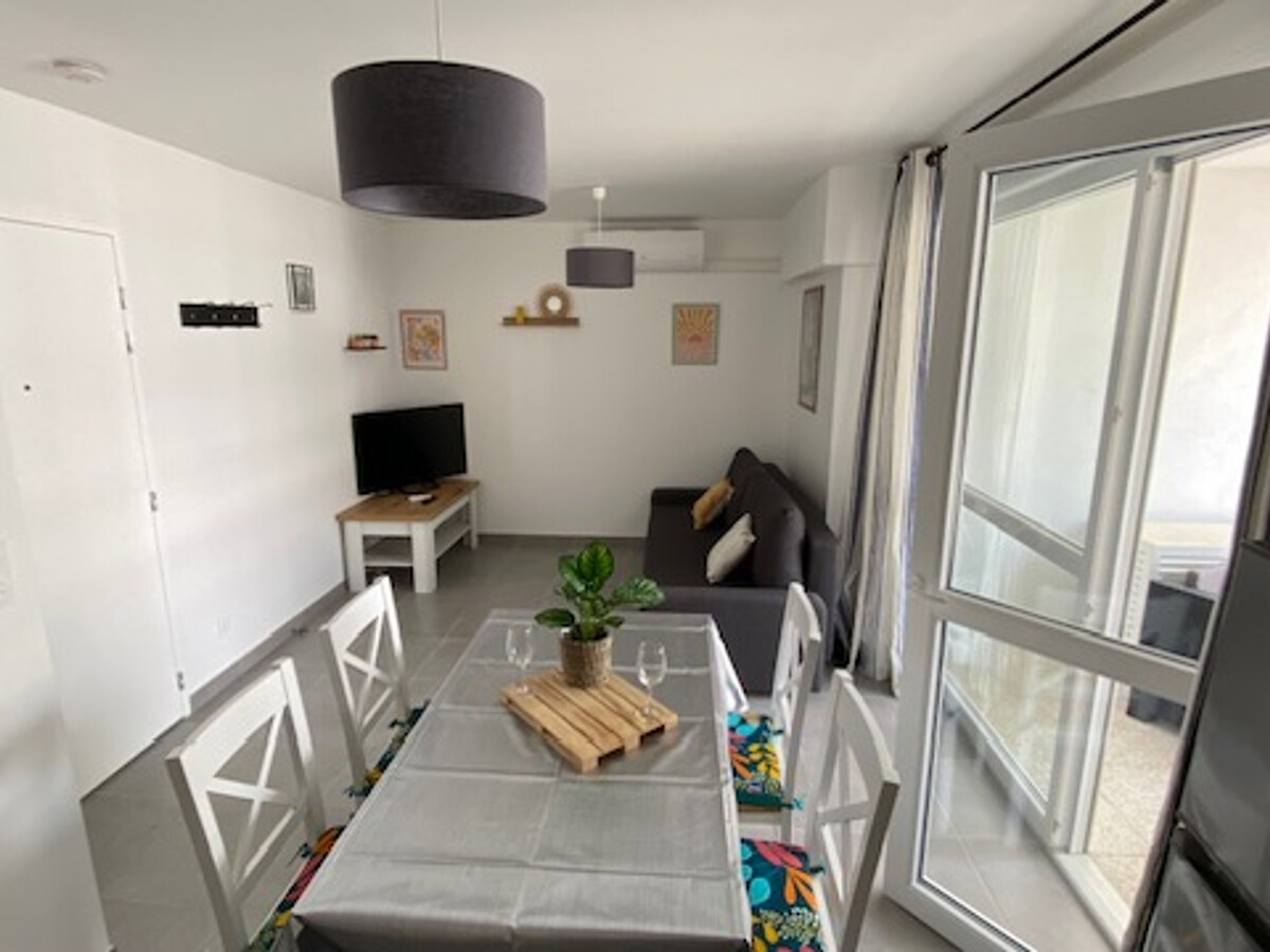 T2 climatisé Port Leucate, 400 m plage, parking privé - Photo 1