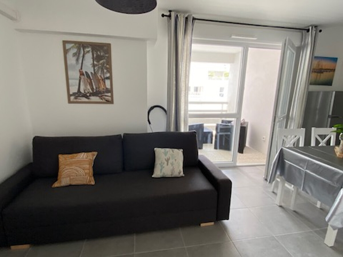 T2 climatisé Port Leucate, 400 m plage, parking privé - Photo 3