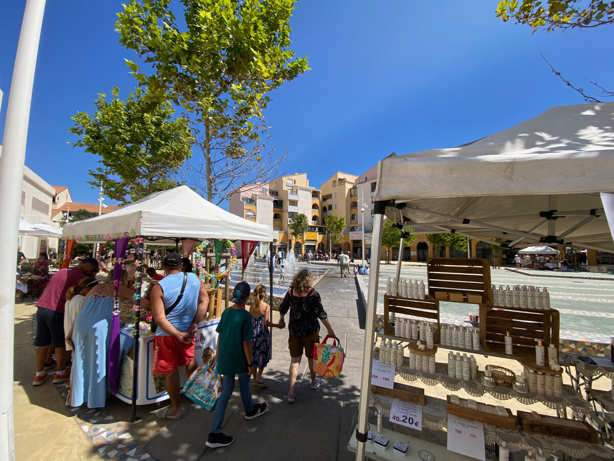 T2 climatisé Port Leucate, 400 m plage, parking privé - Photo 15