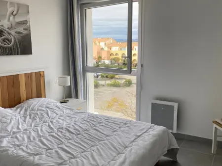 T3 climatisé 6 pers, terrasse, parking - Port Leucate : photo 15