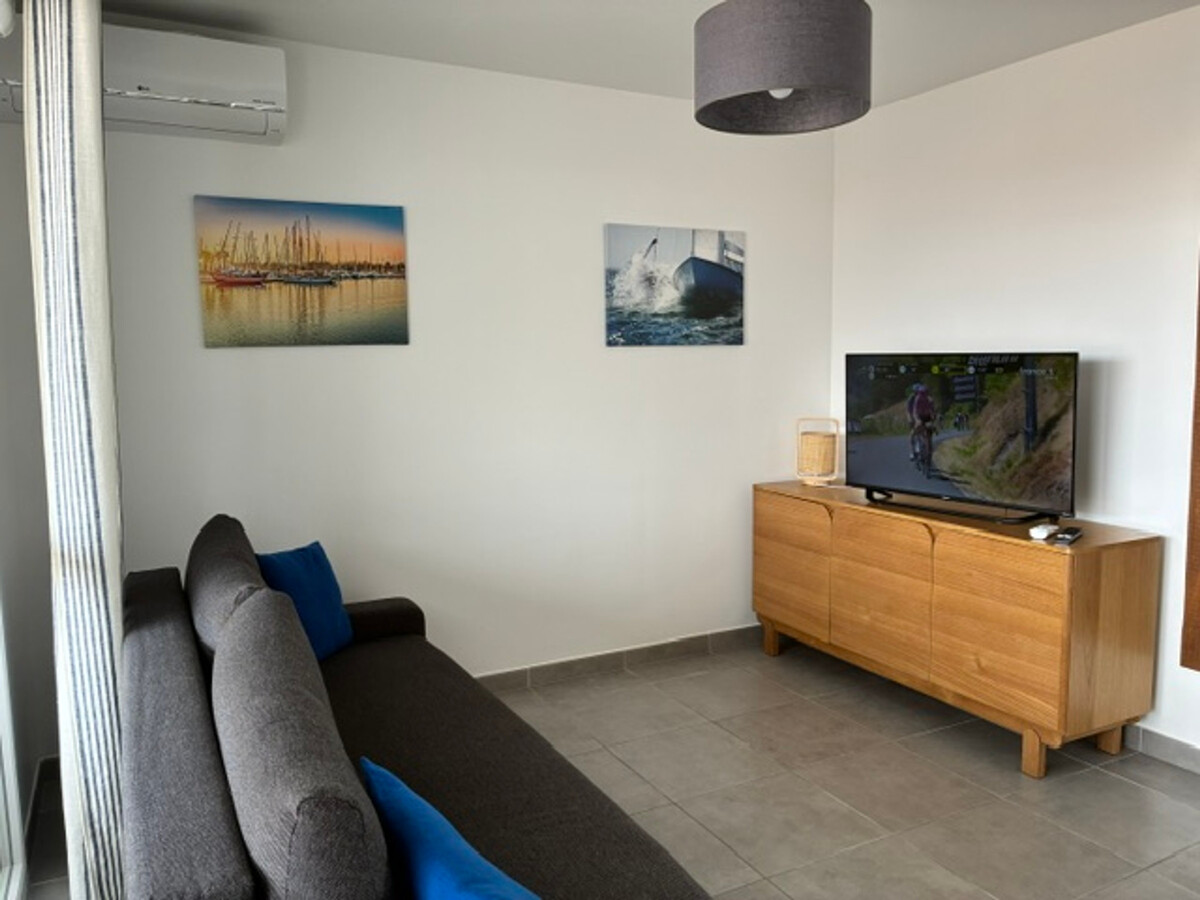 T2 climatisé 4 pers, terrasse, parking à Port Leucate - Photo 5