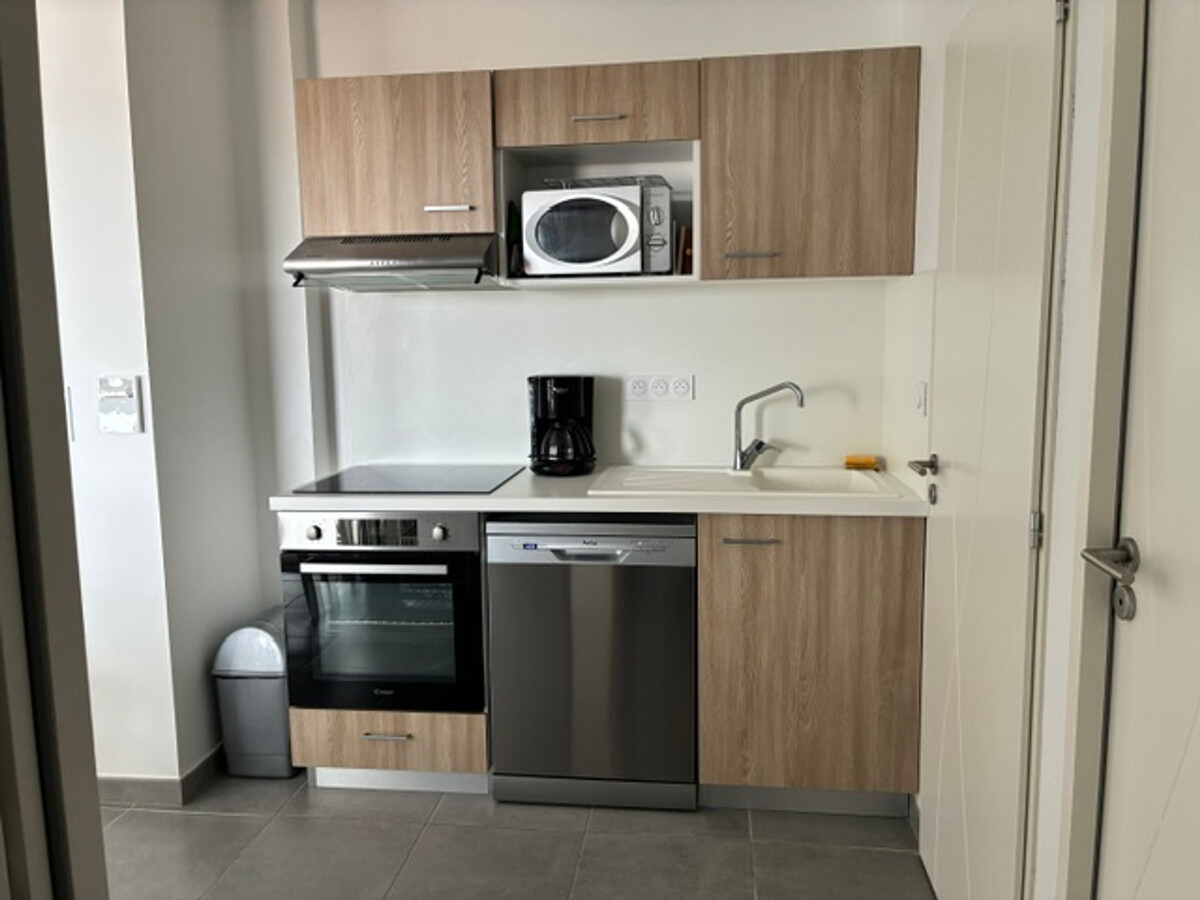 T2 climatisé 4 pers, terrasse, parking à Port Leucate - Photo 10