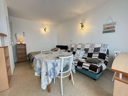 Location appartement à La Rochelle, Studio charmant aux Minimes avec terrasse - 3 couchages