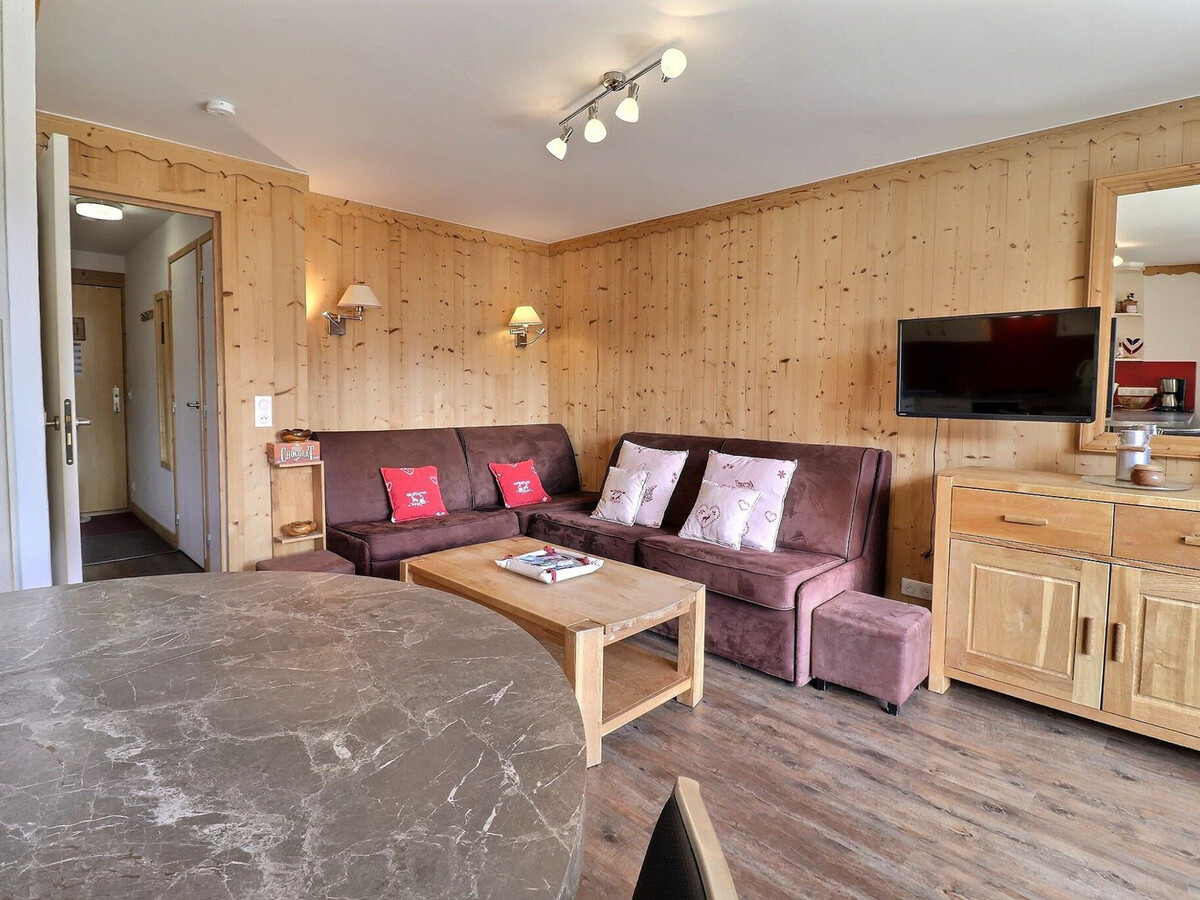 Appartement 2 pièces cabine Méribel, balcon sud vue Mont Vallon - Photo 7