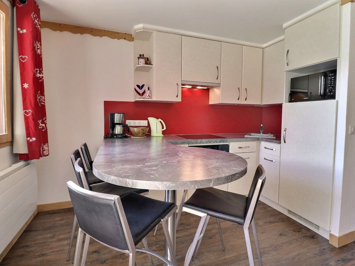 Appartement 2 pièces cabine Méribel, balcon sud vue Mont Vallon - Photo 8