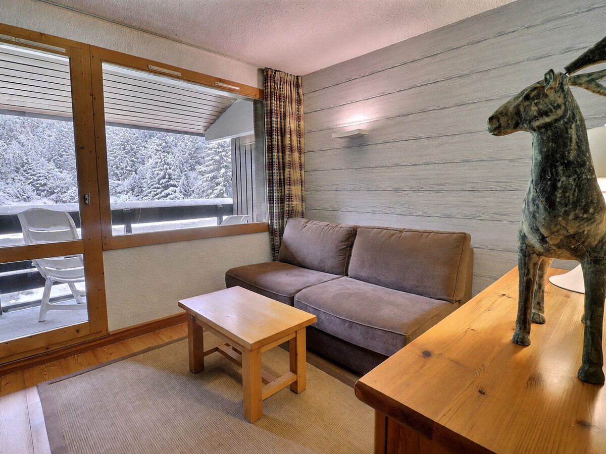 Studio mezzanine 4 pers avec balcon Sud à Méribel - Photo 9