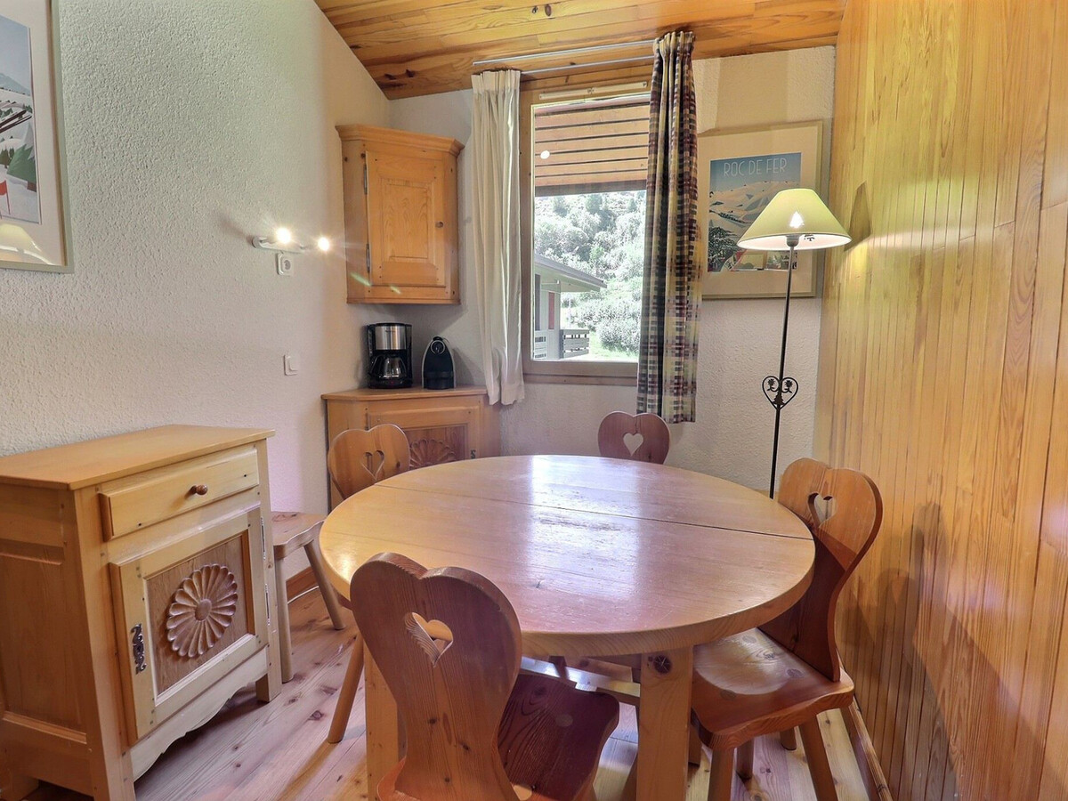 Studio mezzanine 4 pers avec balcon Sud à Méribel - Photo 10