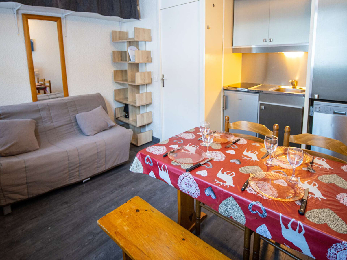 Studio 18m² Val Thorens, ascenseur, clic-clac + lits superposés - Photo 1