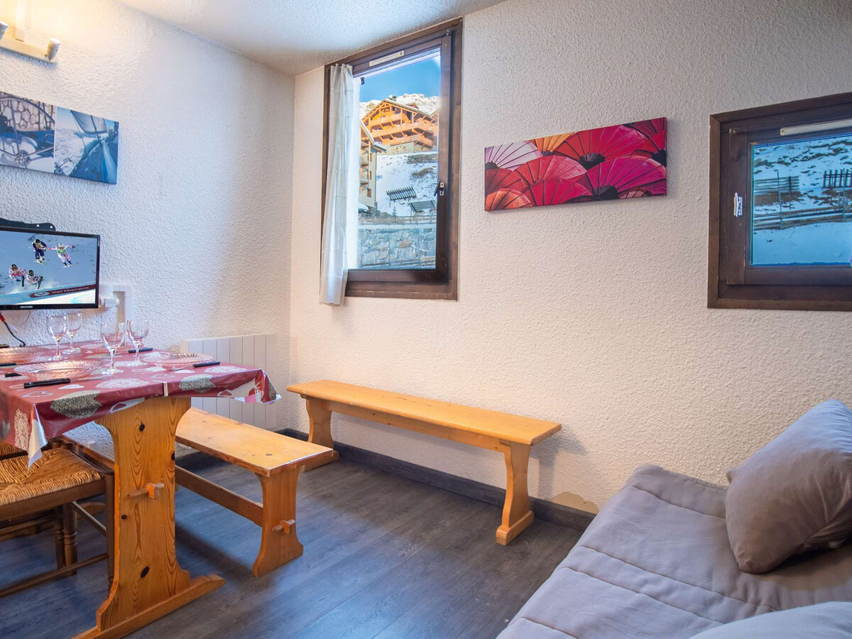 Studio 18m² Val Thorens, ascenseur, clic-clac + lits superposés - Photo 2