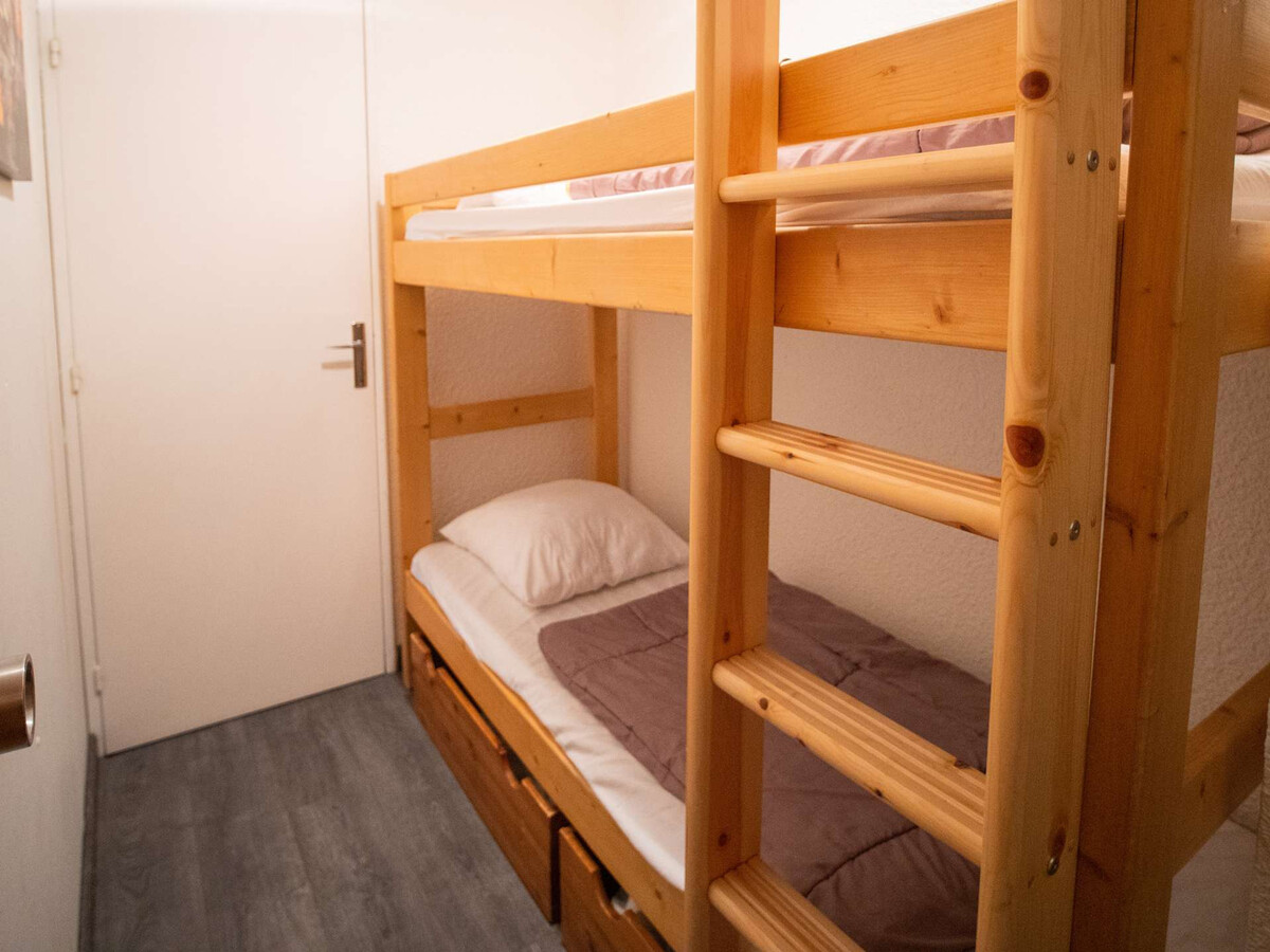 Studio 18m² Val Thorens, ascenseur, clic-clac + lits superposés - Photo 5
